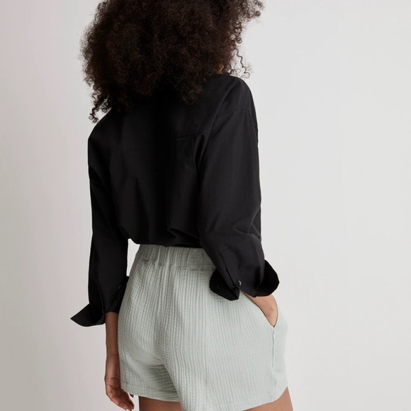Madewell Easy Pull-On Shorts in Lightspun Size Xxs - Picture 2 of 6